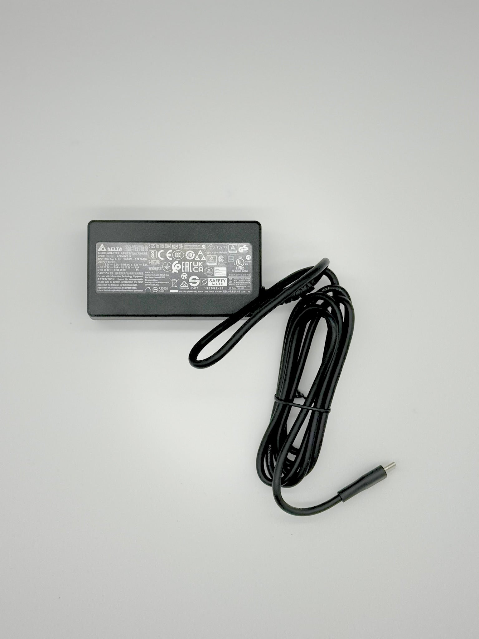 <strong>KP.06501.017</strong><br>Original Acer Netzteil - ADAPTER.65W.3.25A.TYPE-C</br>
